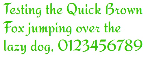 Text as graphic